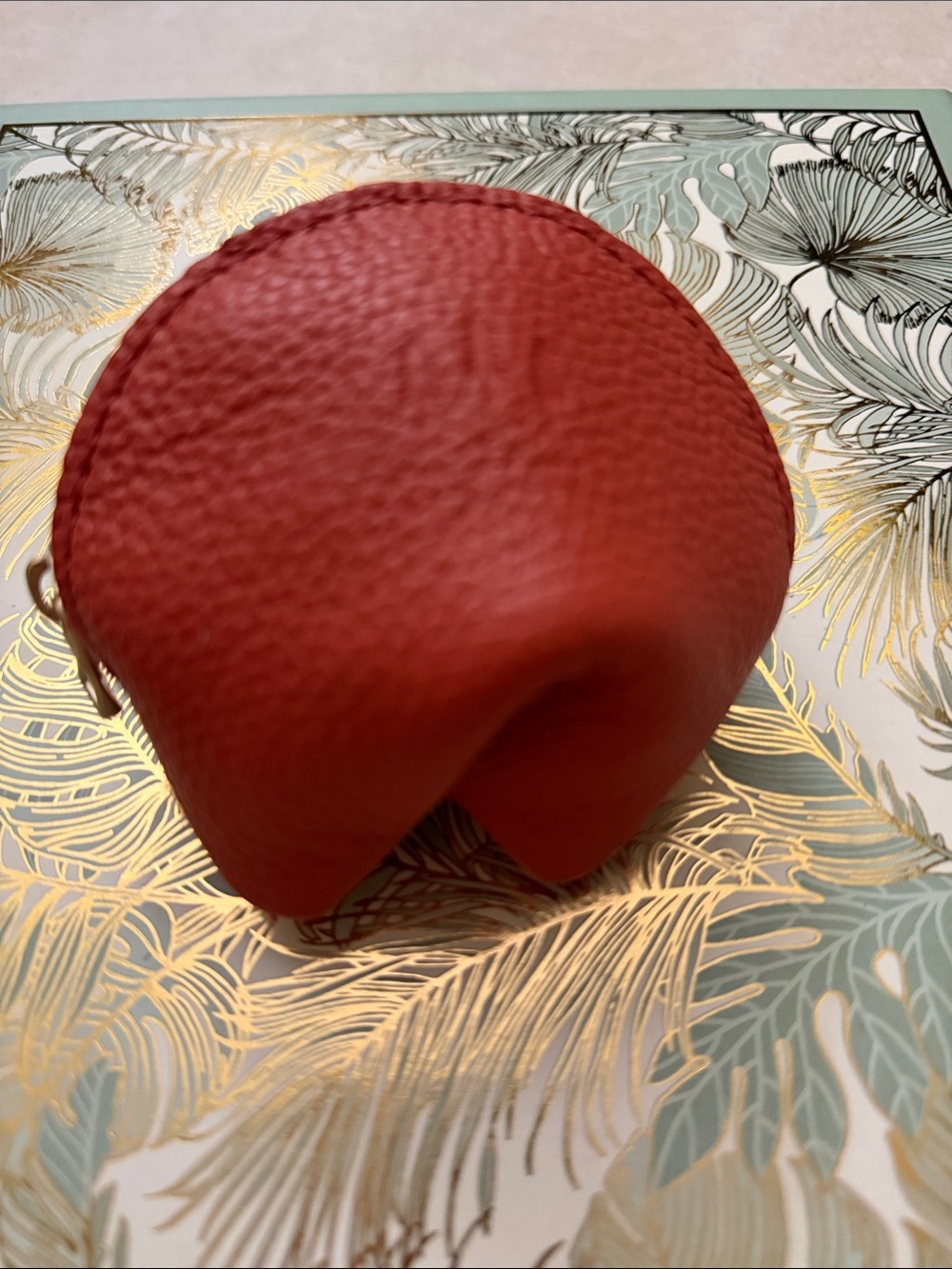 Portland Leather Coral Fortune Cookie